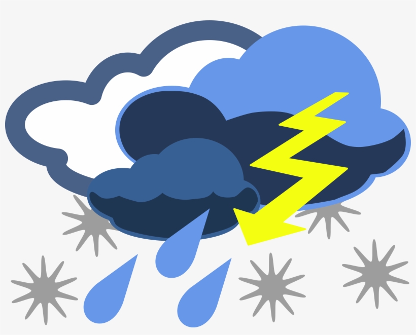 Hurricane Clipart Hurricane Preparedness - Stormy Weather Clip Art PNG