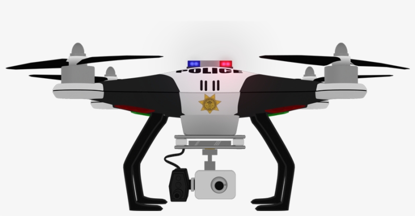 Police Drone Png, transparent png download
