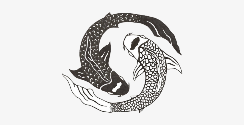 Jujibelle Yin Yang Fish Png Png Image Transparent Png Free Download On Seekpng