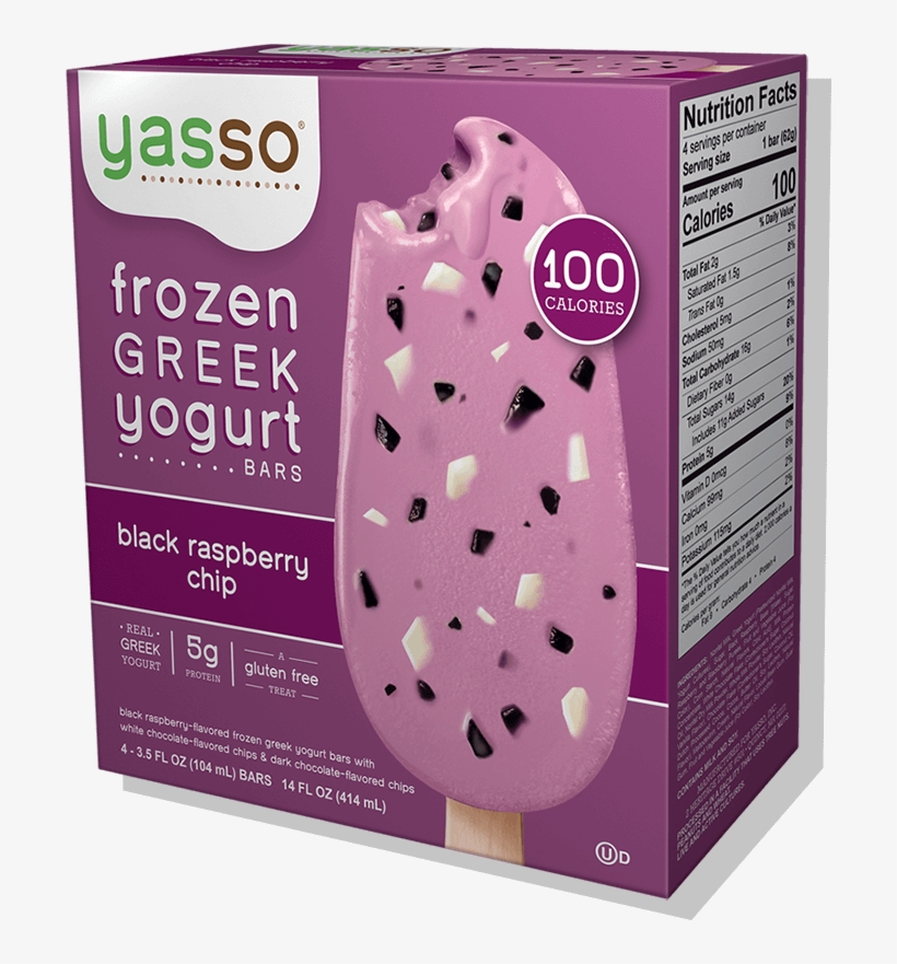 Black Raspberry Chip - Yasso Black Raspberry Chip, transparent png download