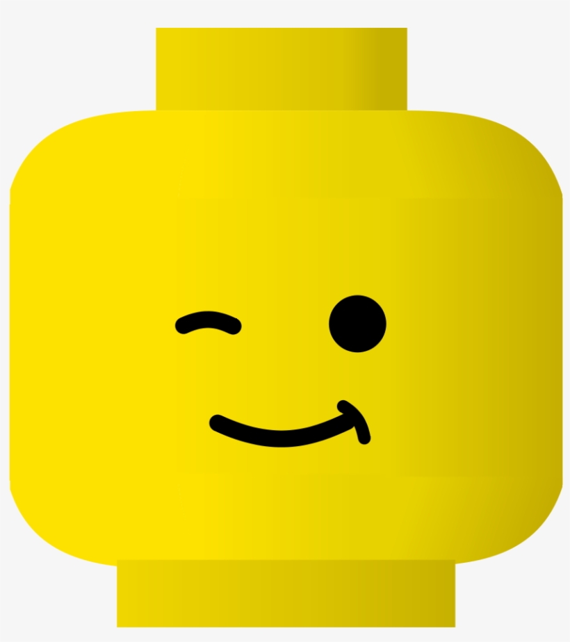 Lego Smiley Wink Clipart Png, transparent png download