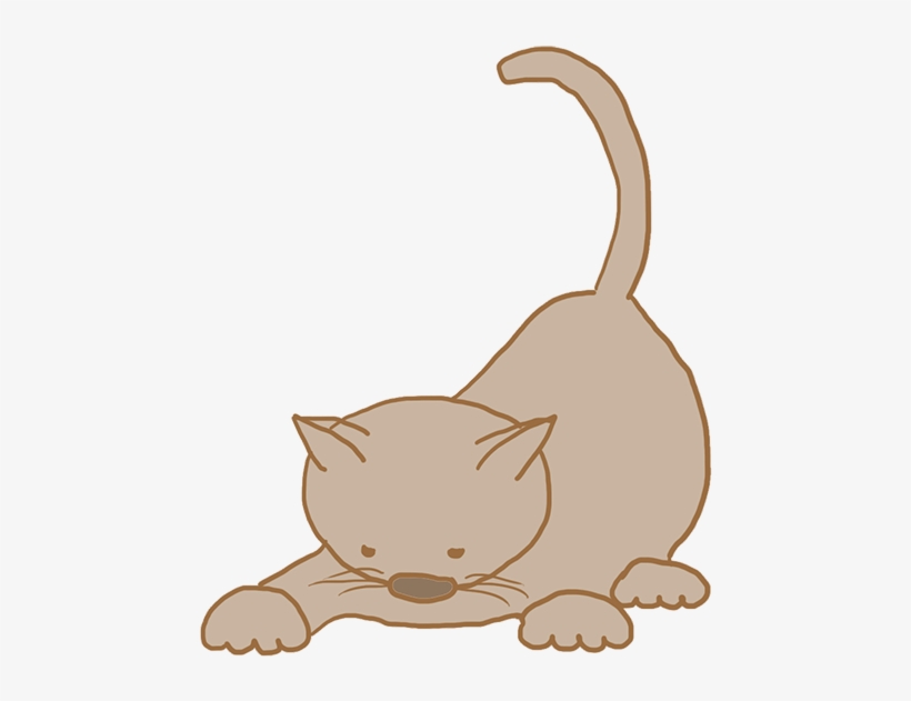 Clipart Grey Kitten - Clipart Cats Png, transparent png download