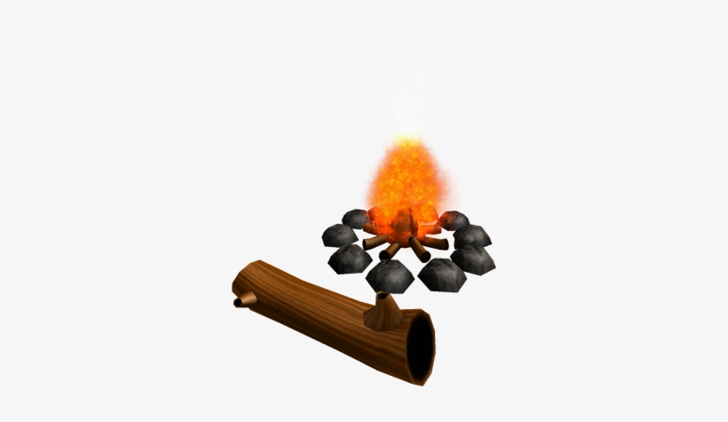 Instant Campfire Campfire And Log Model - Log-linear Model, transparent png download