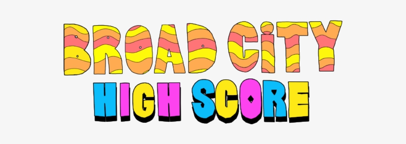 Bc Logo Large - Broad City - High Score, transparent png download