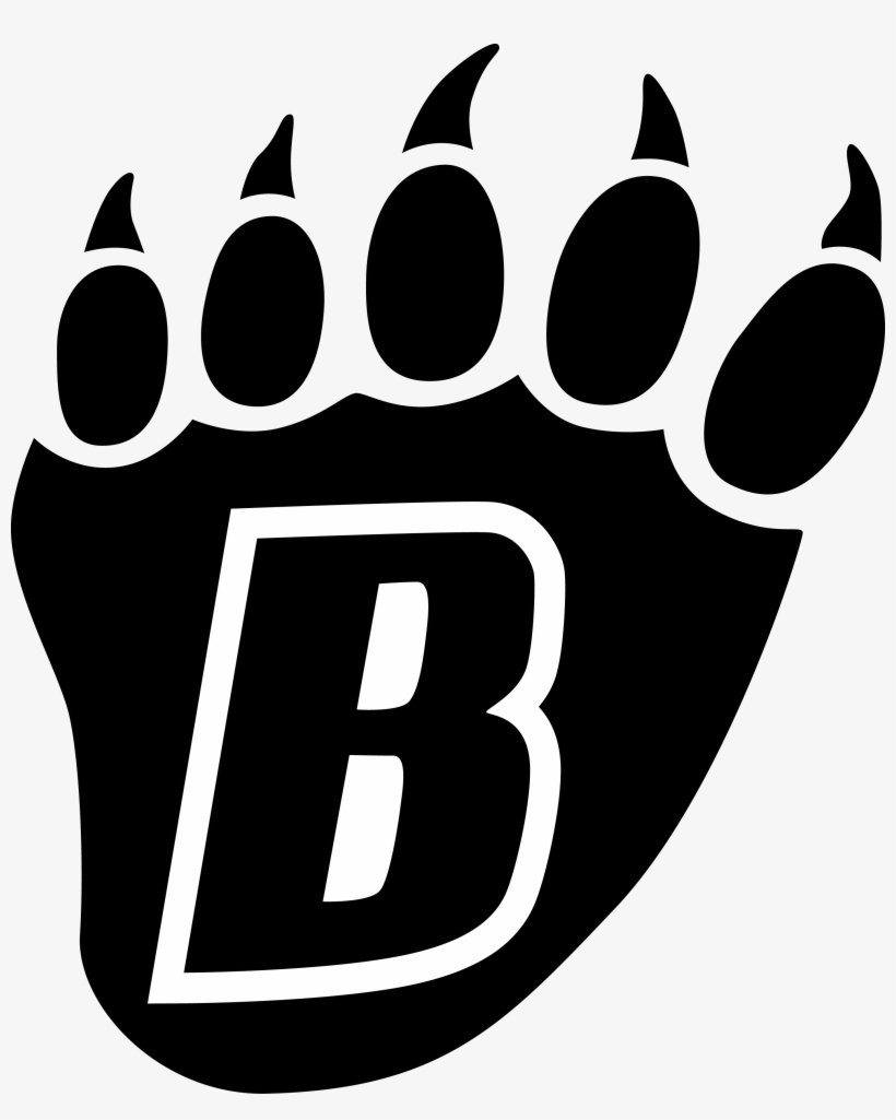 Drawn Bear Bear Paw - White Bear Lake Schools Logo PNG Image