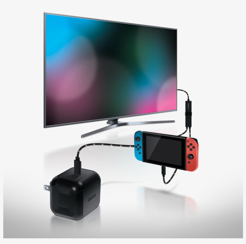 Tv Lynx™ For Nintendo Switch Tv Connect And Charge - Television, transparent png download
