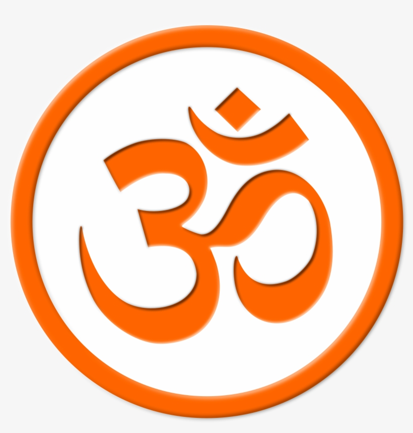 Sri Venkateswara Swamy Temple - Om Symbol In Circle, transparent png download