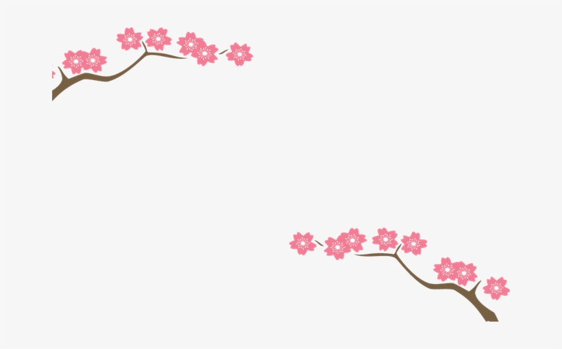 Horizontal Blossoms Blossoms, Stationary, Invitations, - Download, transparent png download