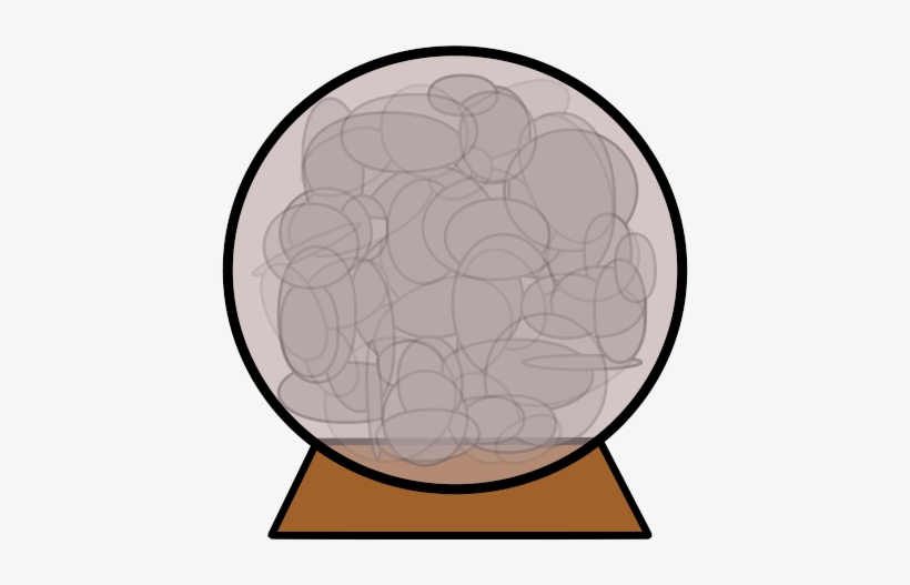 Crystal Ball-0 - Circle, transparent png download