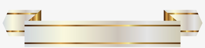 Rose Gold Banner Png - Transparent Ribbon Png Gold Banner, transparent png download