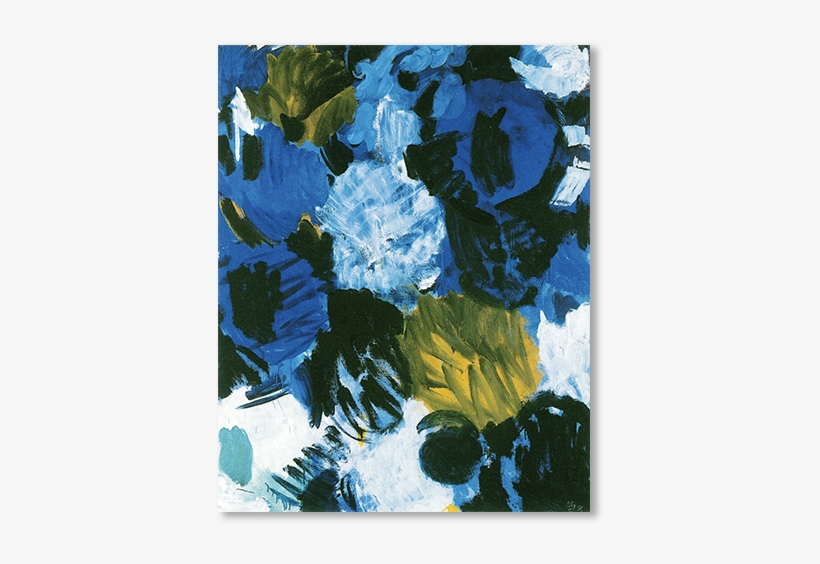 Ernst Wilhelm Nay - Blue, transparent png download