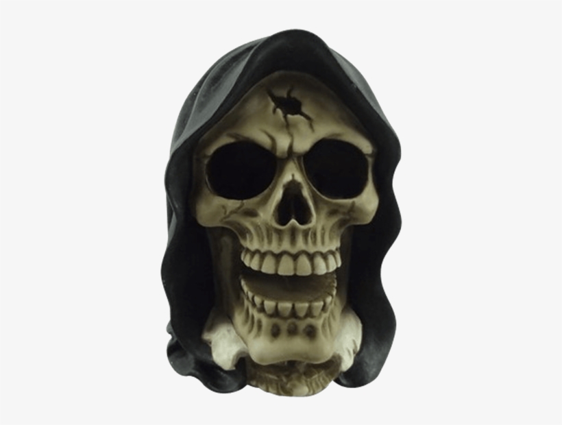 Fractured Grim Reaper Skull - Grim Reaper Face Png, transparent png download