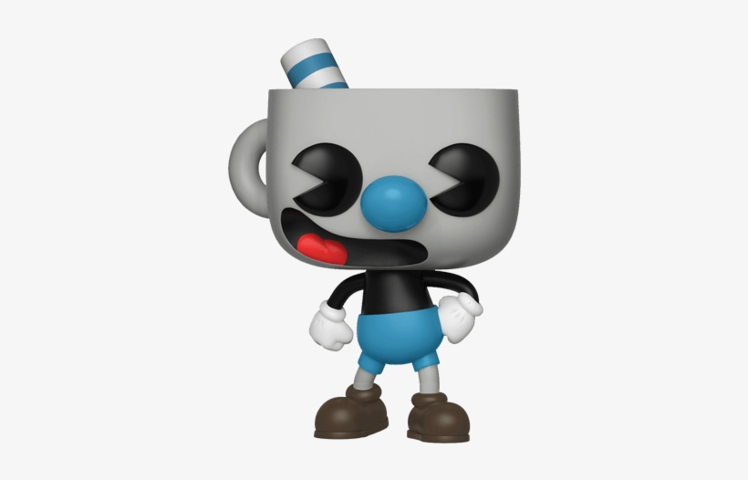 Vinyl Cuphead - Mugman - Cuphead Funko Pop, transparent png download