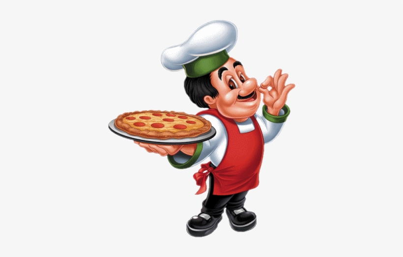 Share This Image - Chef Pizza Png, transparent png download