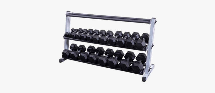 Body-solid Pro Dumbbell Rack - Kettlebell, transparent png download