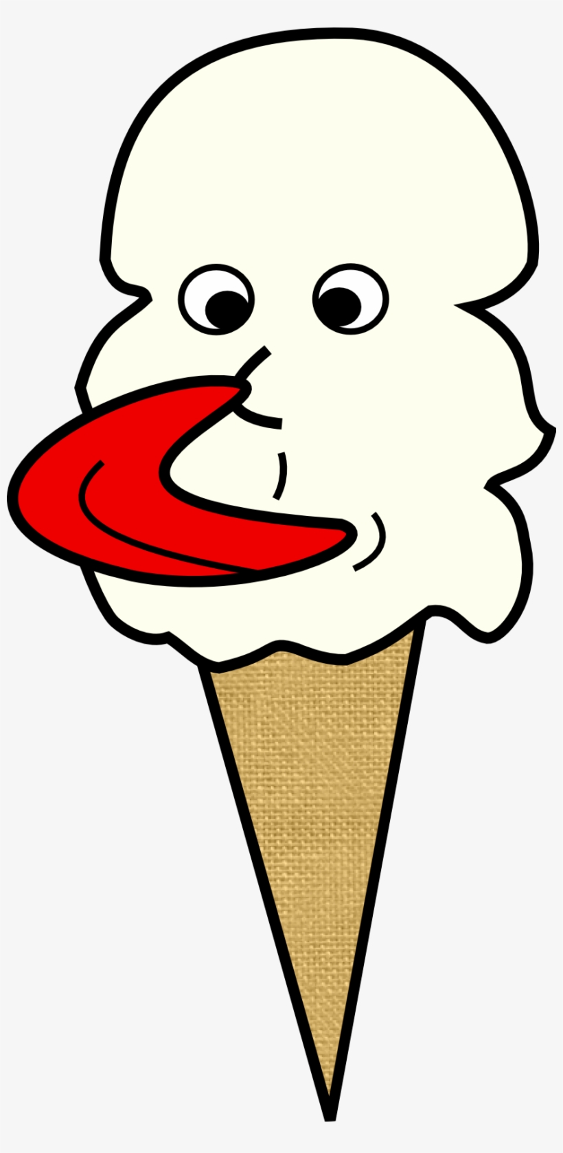 Self-licking Ice Cream Cone - Self Licking Lollipop, transparent png download