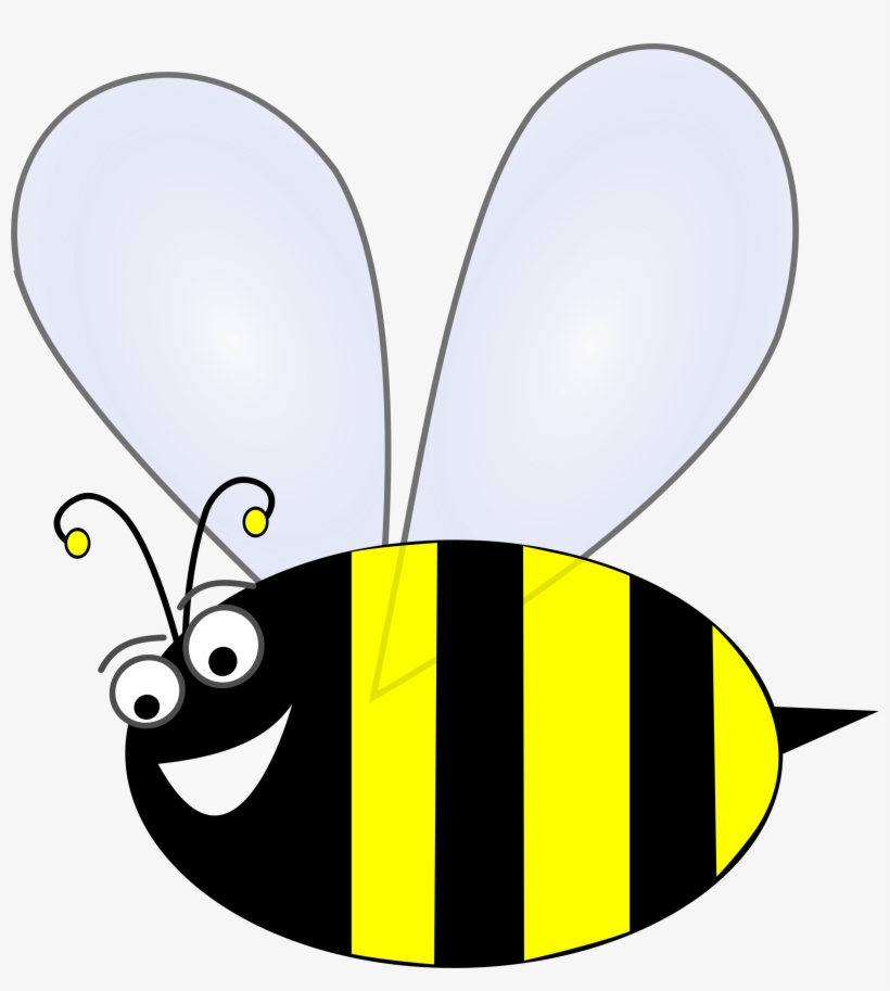 Clip Art Stock Bumble Bee Flying Clipart - Clip Art Honey Bee, transparent png download