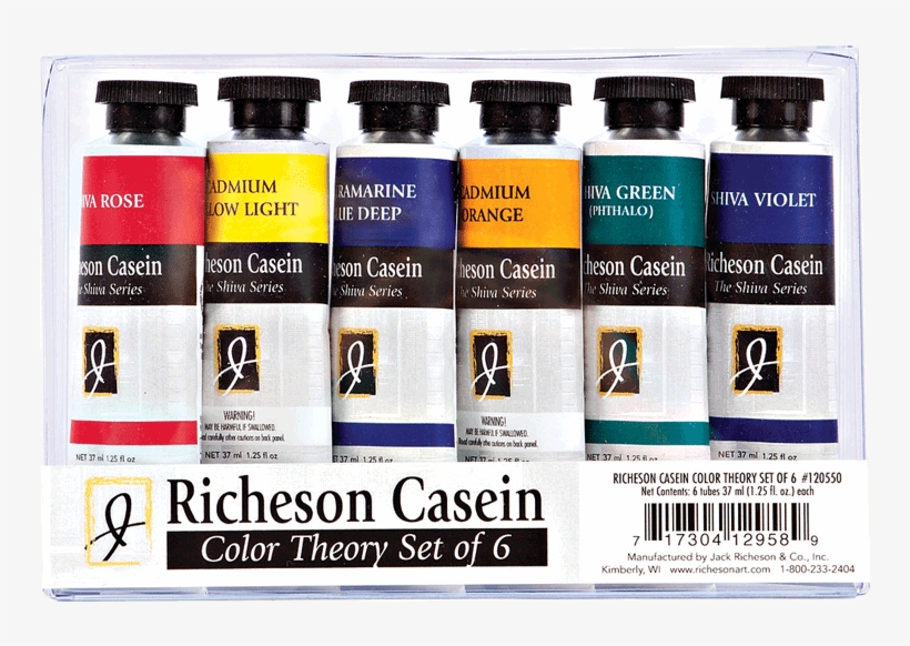 View Larger Image - Jack Richeson Casein Artist Color Theory (set, transparent png download