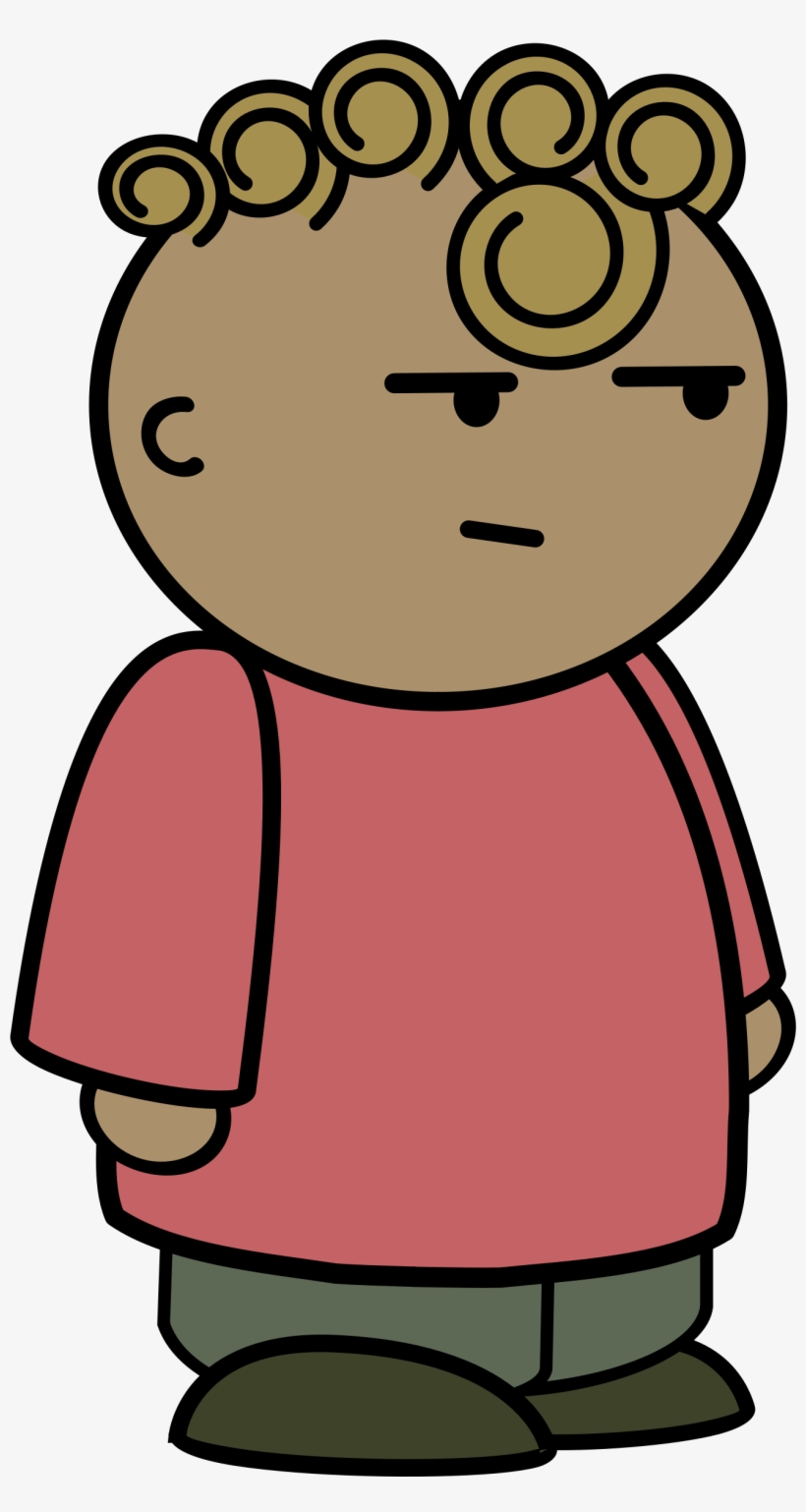 Big Image - Cartoon Person, transparent png download