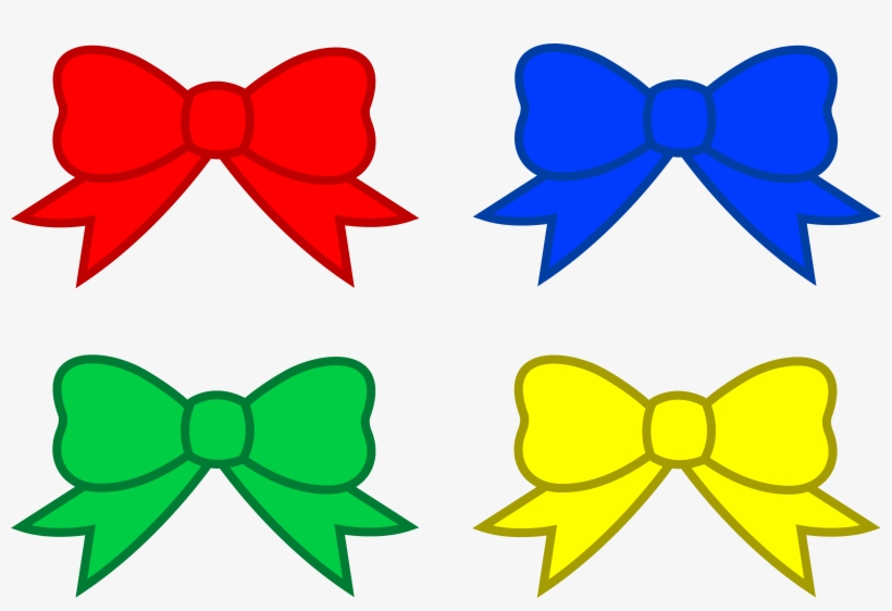 Ribbons Clipart - Bow Clipart, transparent png download
