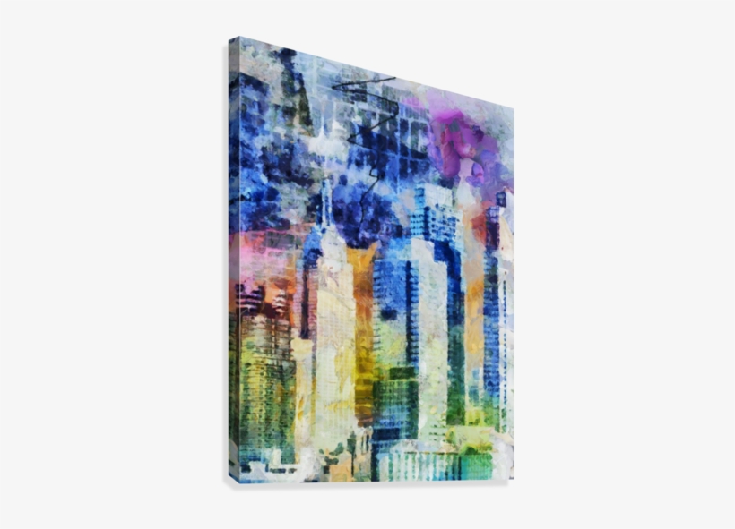 New York City Canvas Print - New York City, transparent png download