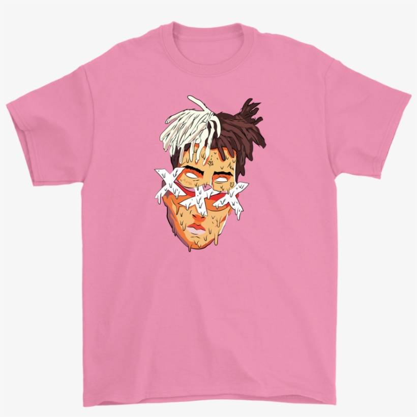 Xxxtentacion Face T-shirt - Out Of This World T Shirt, transparent png download