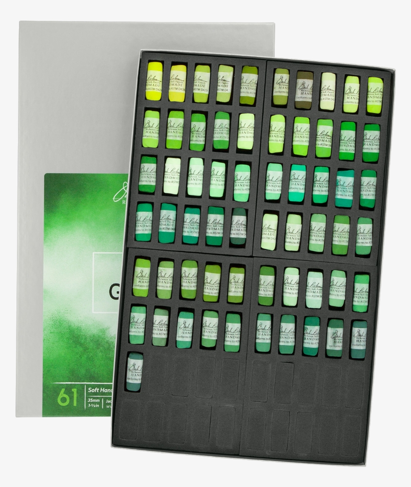 Richeson Soft Handrolled Pastels Set Of - Jack Richeson Hand Rolled Soft Pastels Color Value, transparent png download