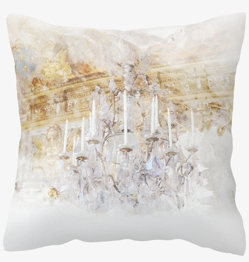 Palace Chandelier Gold - Art, transparent png download