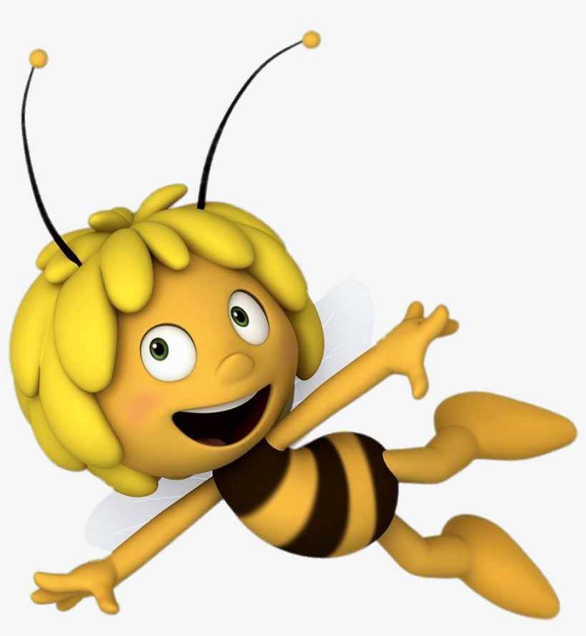 At The Movies - Maya The Bee Flying, transparent png download