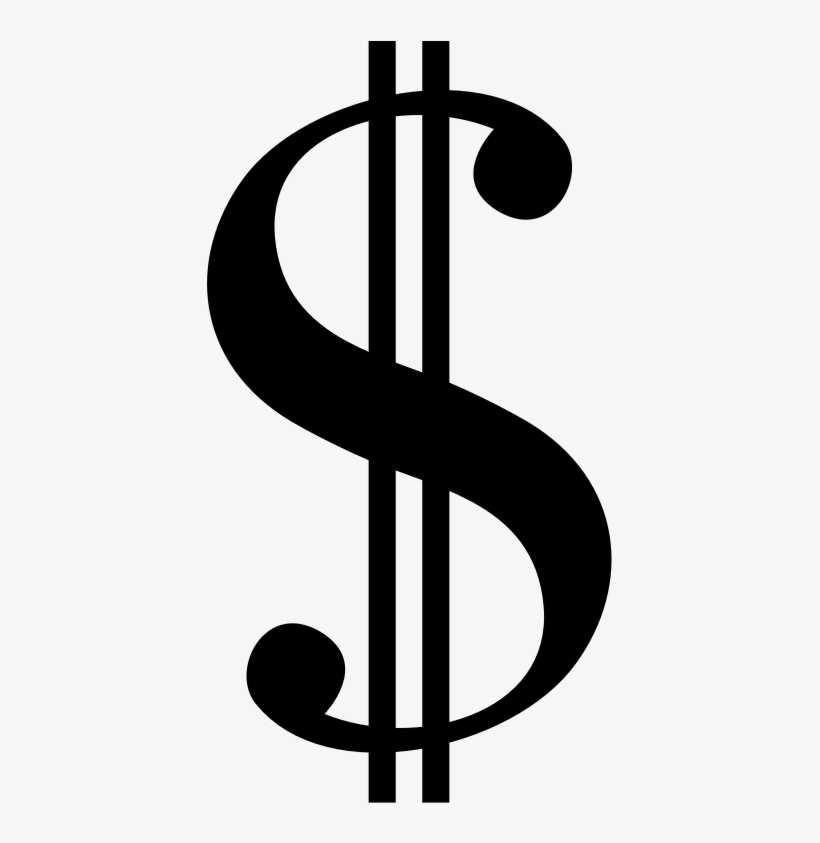 Medium Image - Dollar Sign, transparent png download