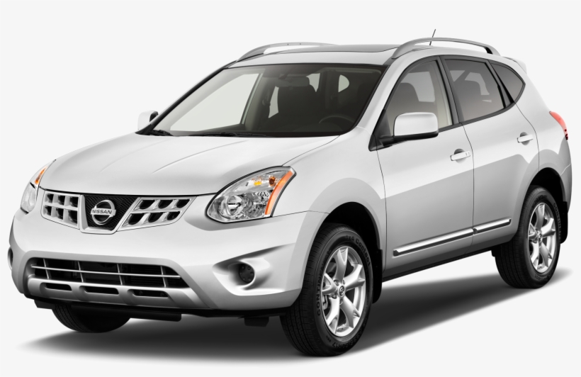 10 - - White Nissan Rogue 2011, transparent png download