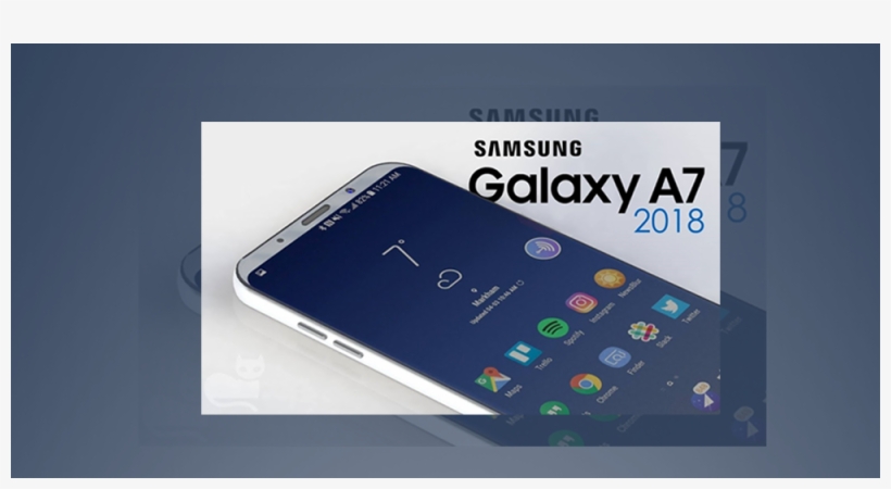 Television Sets - Samsung A7 2018 Specification, transparent png download