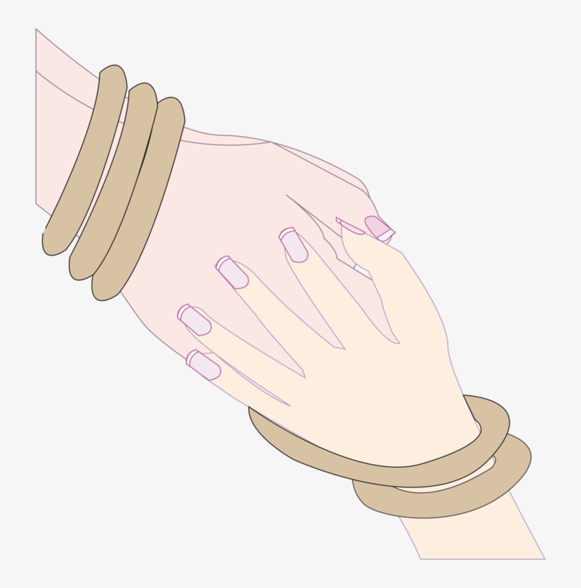 Holding Hands Computer Icons Thumb Wedding - Clip Art, transparent png download