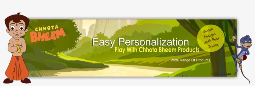 Chhota Bheem Banner - Chhota Bheem Vol. 56, transparent png download