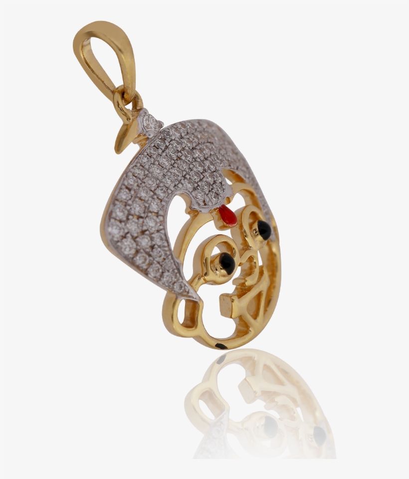 Cute Chota Bheem Gold Pendant - Chhota Bheem, transparent png download