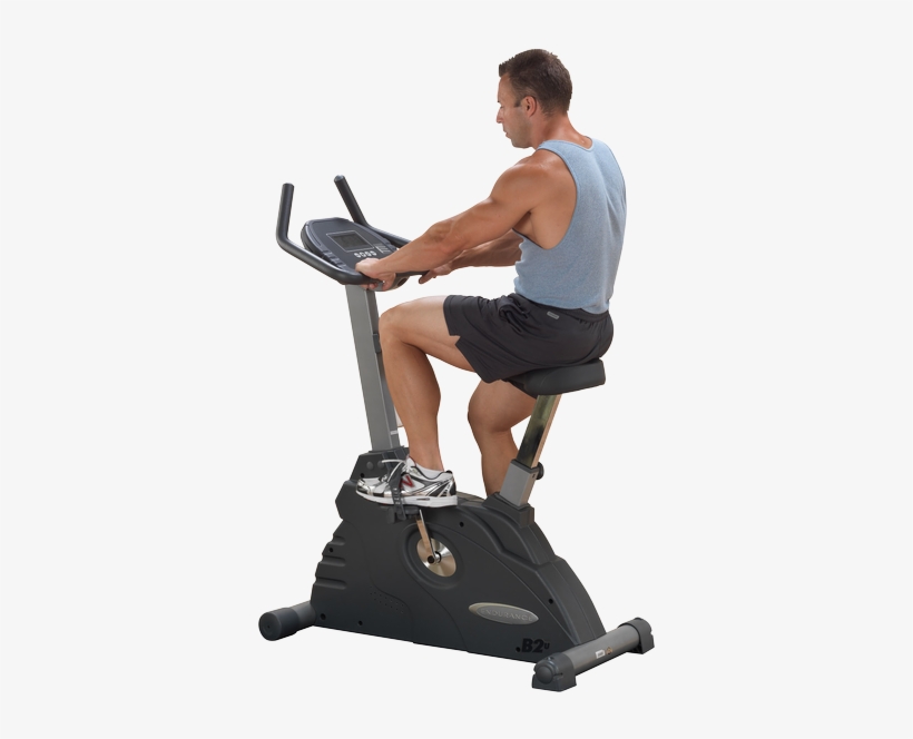 Endurance B2u Manual Upright Bike - Body Solid B2u Upright Exercise Bike, transparent png download