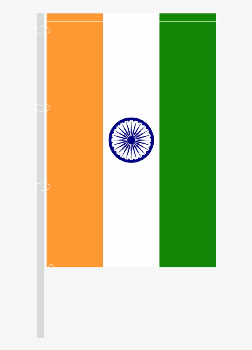 Vertical Flag With Carabiners - Graphic Design, transparent png download