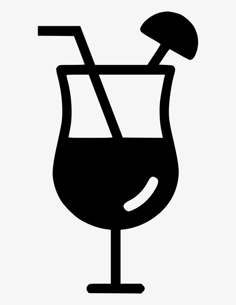 Cocktail Mocktail Lounge Beverage Juice Comments - Drinks Silhouette, transparent png download