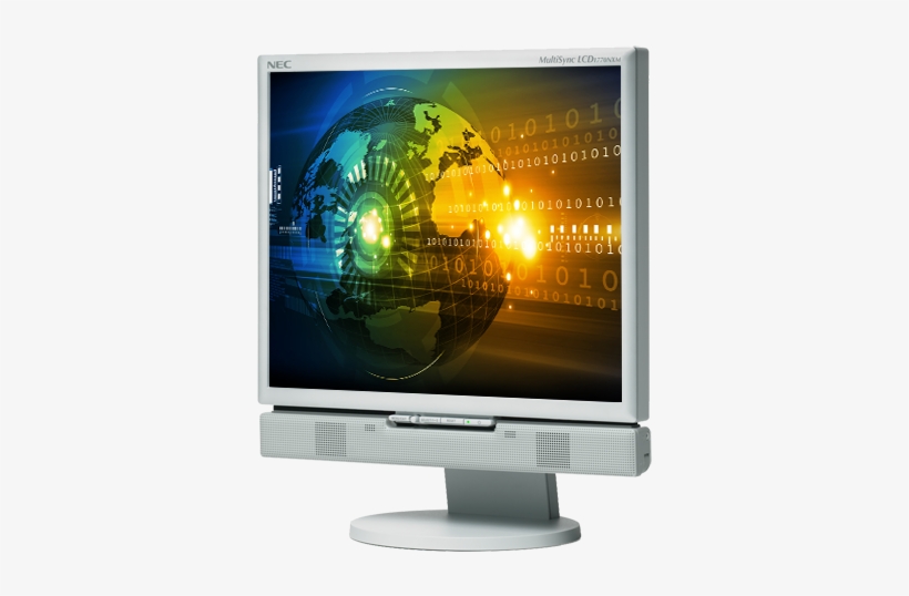17" Multimedia Desktop Monitor - Computer Monitor, transparent png download
