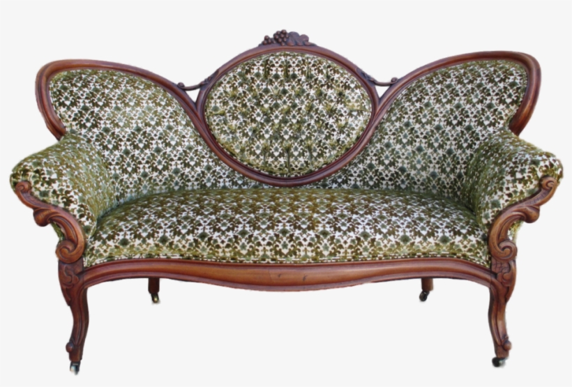 Victorian Couch Furniture - Victorian Couch Transparent Background, transparent png download