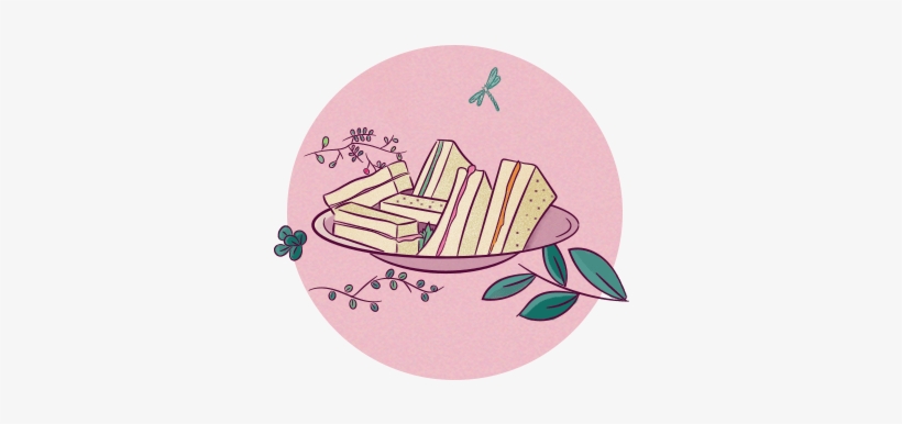 Afternoon Tea - Savoury - Afternoon Tea Cartoon Transparent, transparent png download