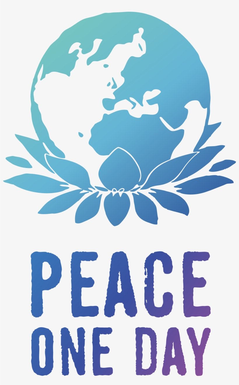 Created By Kids For Peace In Collaboration With Good - Peace One Day Logo Png, transparent png download