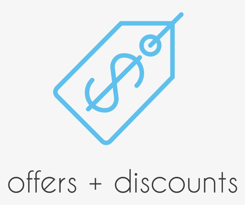 Offers Discounts - Price Tag Clipart Black And White, transparent png download