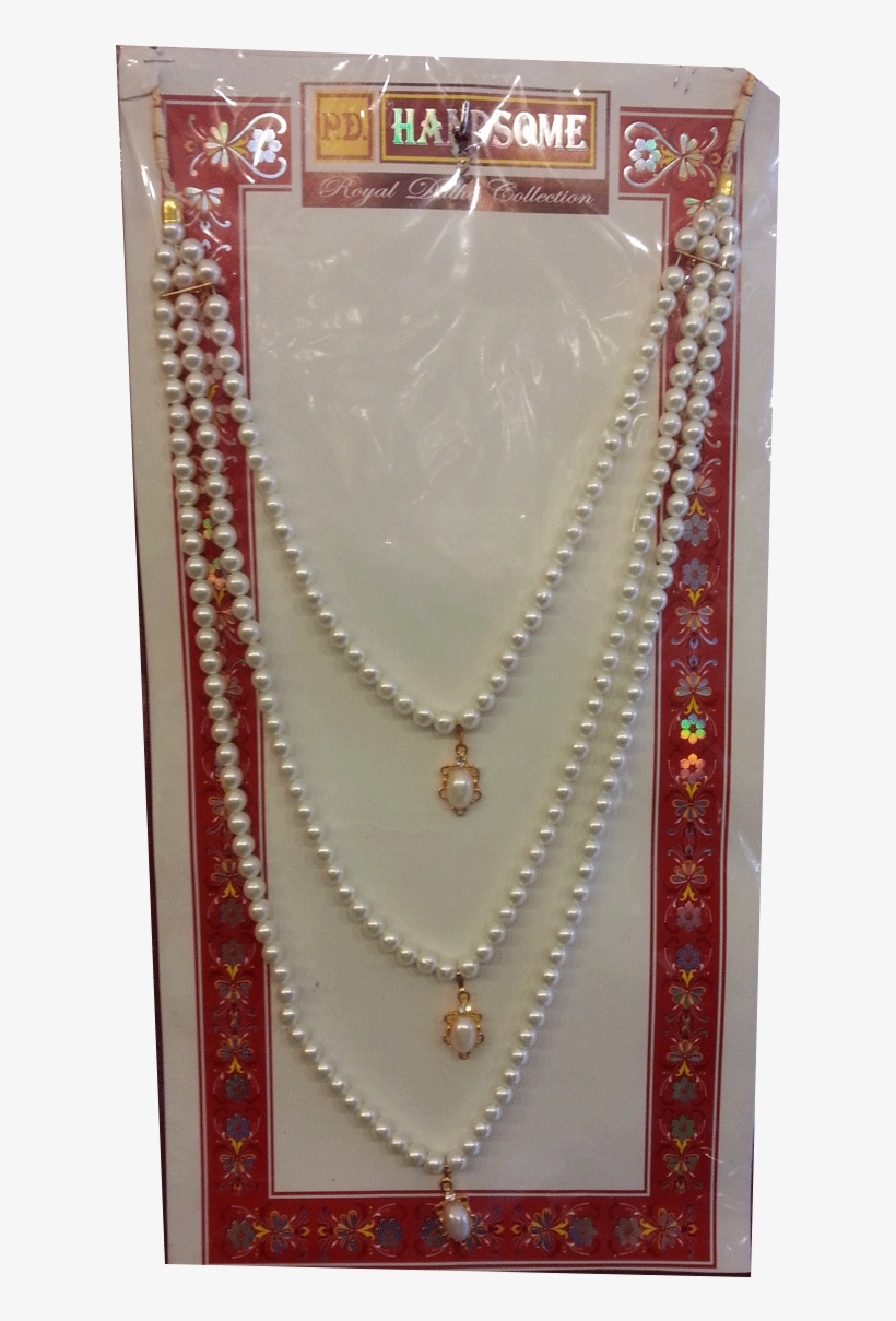 Pearl Kanthaa With Small Pendent - Pearl, transparent png download