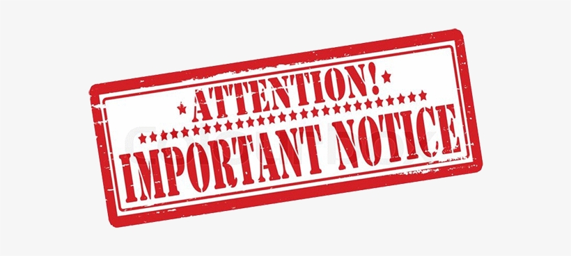 The Free Press Wv - Important Attention, transparent png download