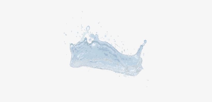 Water Splash Png - Sketch, transparent png download