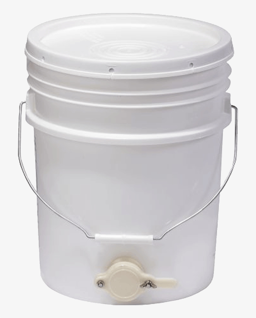 5 Gallon Bucket Png - Davespestdefense Little Giant Plastic Honey Bucket, transparent png download