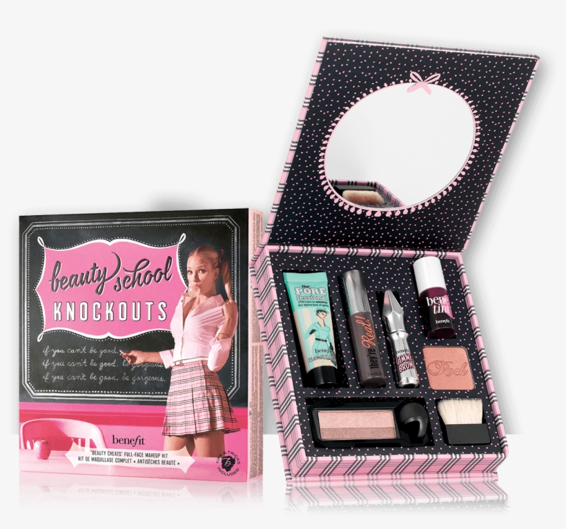 Beauty School Knockouts Full Face Makeup Kit - Benefit Cosmetics Beauty School Knockouts, transparent png download
