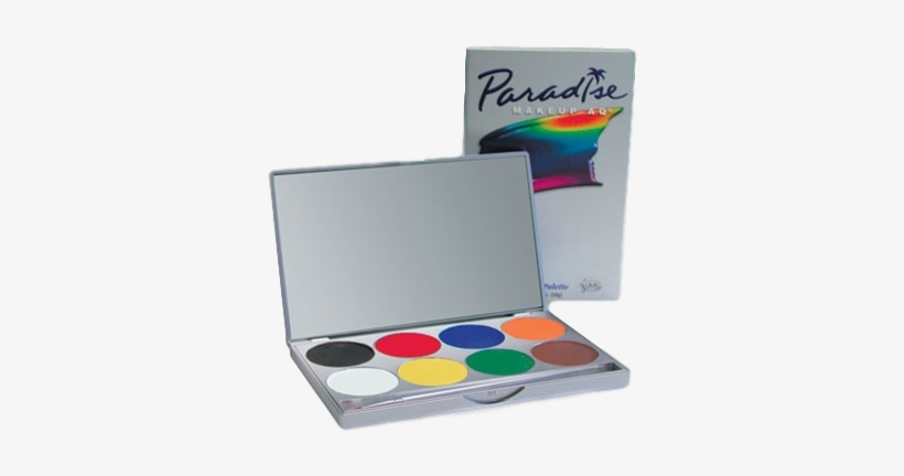 8-color Basic Palette - Mehron Paradise Palette, transparent png download