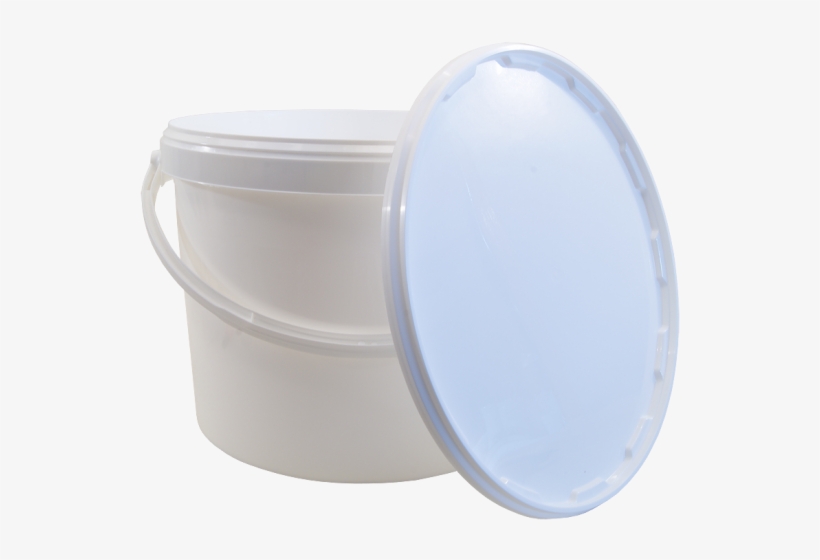 16 Litre Food Grade Plastic Bucket With Lid - Bucket, transparent png download